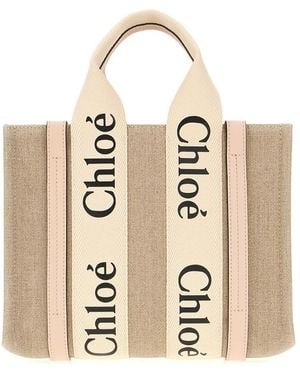 Chloé Tote Bags - Neutro