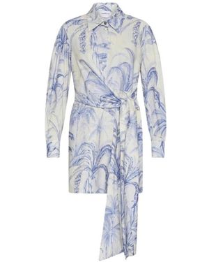 Marella Shirt Dresses - Blue