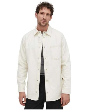 Samsøe & Samsøe Jassen ,Denim Sadamon Denim Shirt - Wit