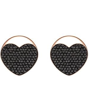 Swarovski Ginger Ohrstecker - Schwarz