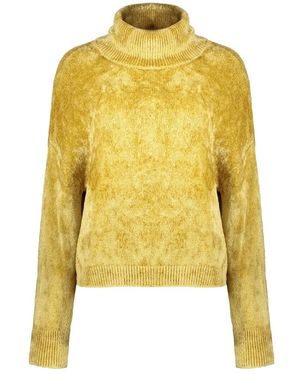 Herno Rollkragenpullover - Gelb
