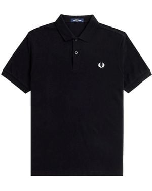 Fred Perry Polo Shirts - Black