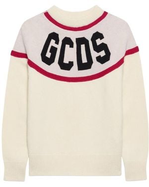 Gcds Round-Neck Knitwear - Pink