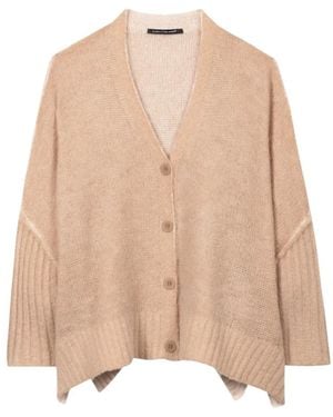 Luisa Cerano Cape Cardigan - Natur