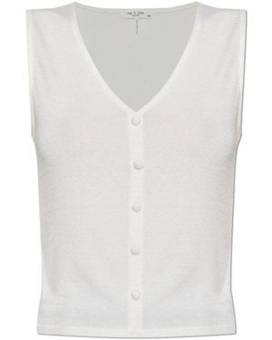 Rag & Bone Sleeveless Tops - Blanc