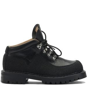 Our Legacy Lace-Up Boots - Black