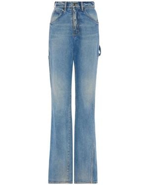 Maison Margiela Straight Jeans - Azul