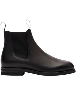 SCAROSSO Chelsea Boots - Black