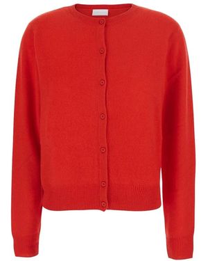 SOLOCASCMIR Rollkragenpullover - Rot