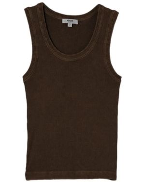 Agolde Tank Top For Woman A7056 1260 Bean - Marrone