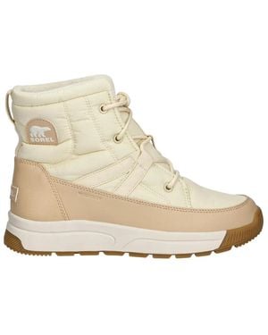 Sorel Schoenen ,Leer Whitney Iii Mid Wp - Naturel