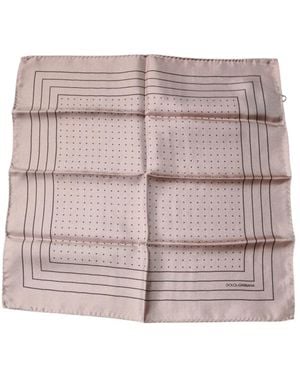 Dolce & Gabbana Pocket Scarves - Pink