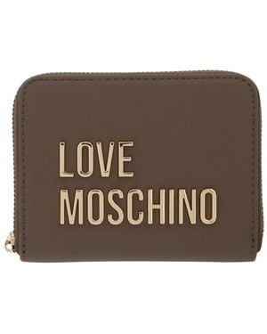 Love Moschino Wallets & Cardholders - Marrone