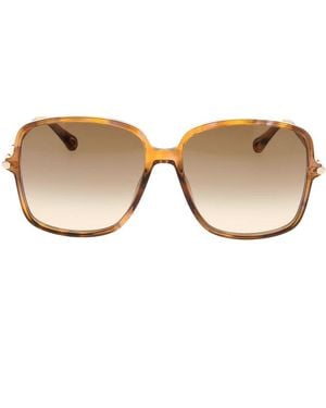 Chloé Accessoires ,Bruin ,Zonnebril