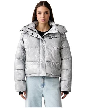 KARL LAGERFELD Winter Jackets - Gris