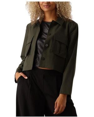 My Essential Wardrobe Grüne Hacemw Jacke - Schwarz