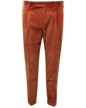 PT01 Slim-Fit Trousers - Red