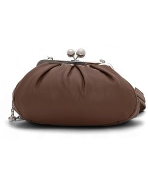 Weekend by Maxmara Clutches - Brown