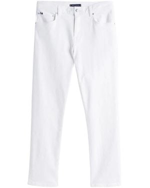 Tommy Hilfiger Stretch straight fit jeans - Weiß