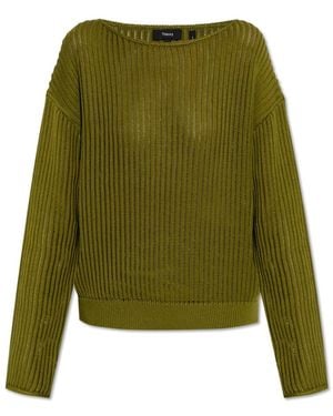 Theory Round-Neck Knitwear - Vert
