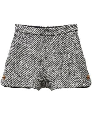 Versace Short Shorts - Gris