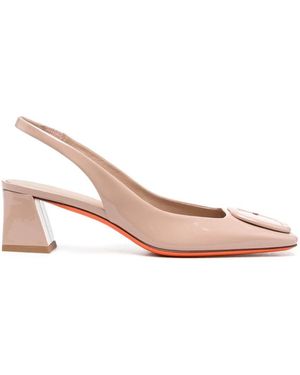 Santoni Court Shoes - Pink