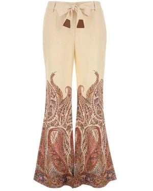 Zimmermann Rhiannon Flare Pant - Naturel