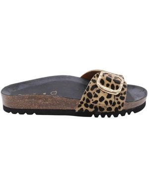 Scholl Sliders - Marrone