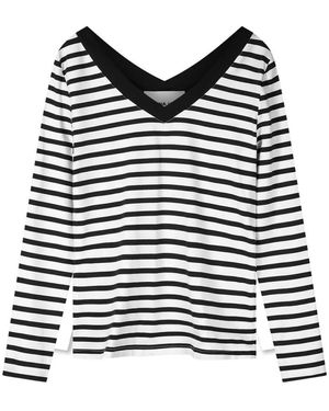 Helena Hart Long Sleeve Tops - Noir