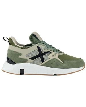 Munich Schoenen ,Veelkleurig ,Clik Sneakers - Groen