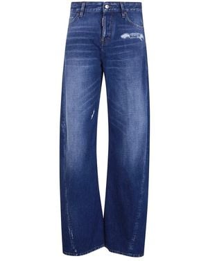 DSquared² Loose-Fit Jeans - Azul