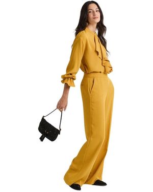 Maliparmi Wide Trousers - Metallic