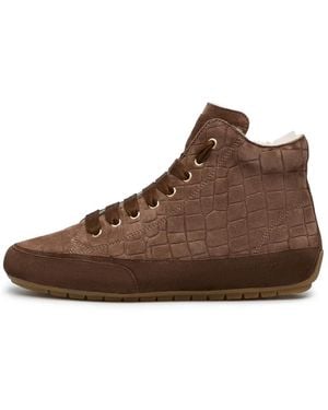 Candice Cooper Schoenen ,Bruin ,Leer Twist Plus Fur