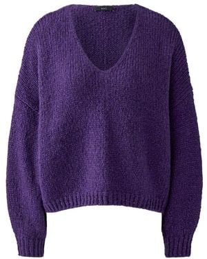 Ouí Angel V-Ausschnitt Strickware - Lila