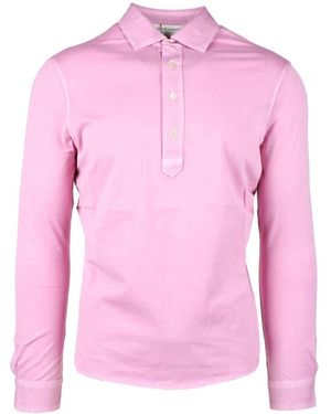 FILIPPO DE LAURENTIIS Polo Shirts - Pink