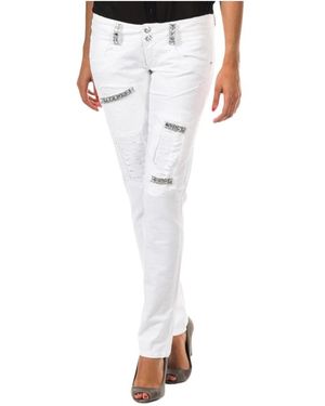 Met Skinny Jeans - Wit