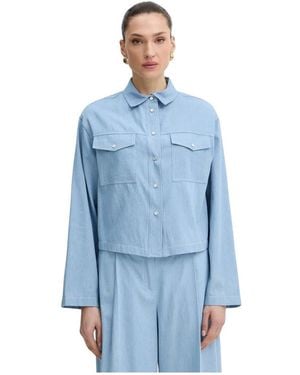 Twinset Denim Shirts - Blu