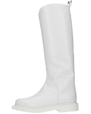 3Juin High Boots - White