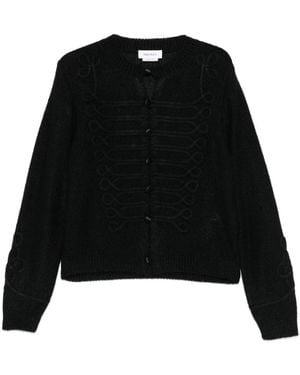 McQueen Round-Neck Knitwear - Zwart