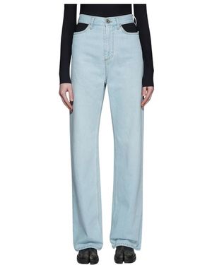 Maison Margiela Boot-Cut Jeans - Blue