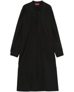 Gucci Shirt Dresses - Black