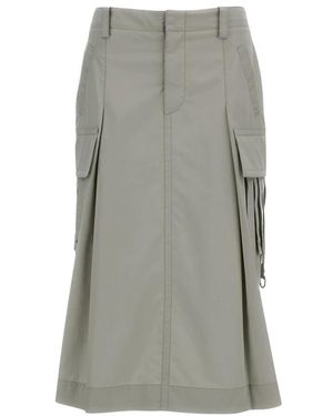 DURAZZI MILANO Midi Skirts - Grey