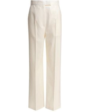 McQueen Wide Trousers - Natural