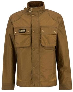 Barbour Jassen ,Bruin ,Parkas - Groen
