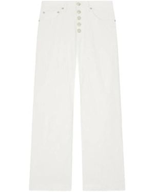 Dondup Straight Fit Jeans - White