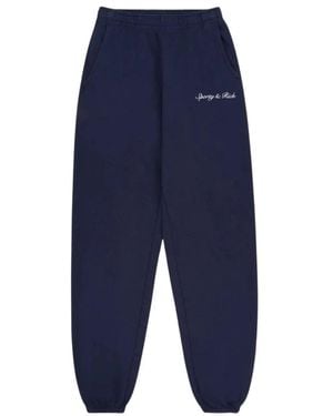 Sporty & Rich Joggers - Blue