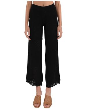 Akep Wide Trousers - Nero