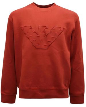 Armani Sweatshirts - Rosso