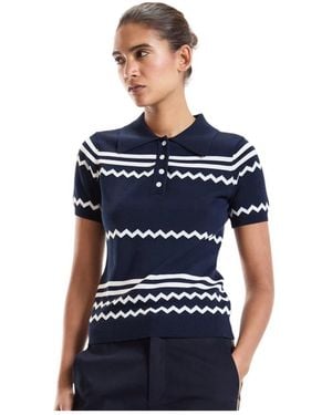 Cynthia Rowley Polo Shirts - Azul