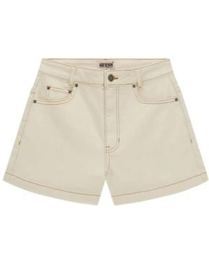Guess Denim Shorts - Natural